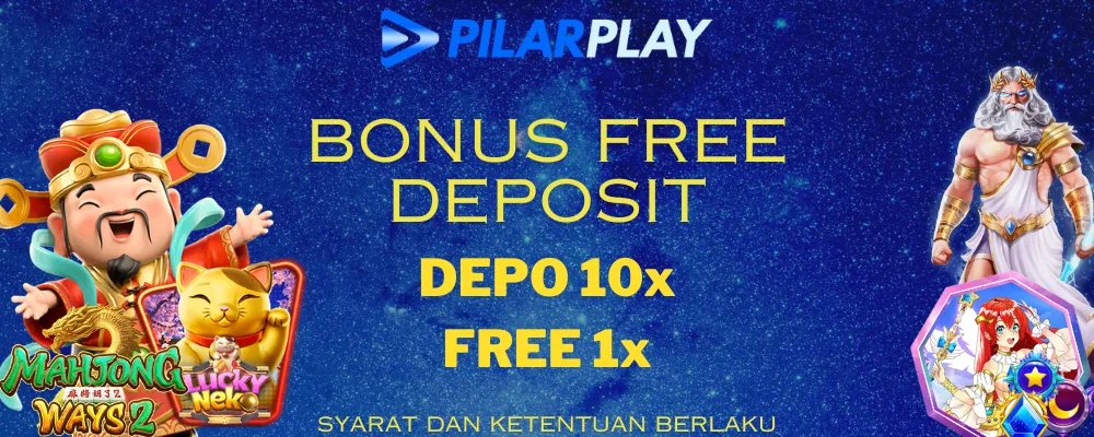 Promo deposit gratis PILARPLAY